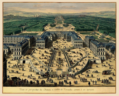 Picture of PALACE VERSAILLES PANORAMIC FRANCE - 1683