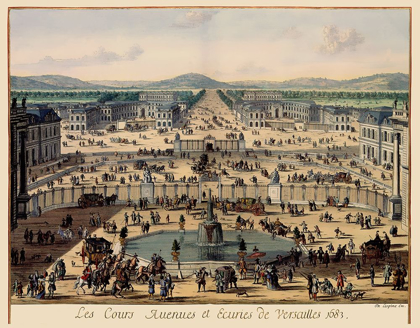 Picture of VERSAILLES PANORAMIC FRANCE - SWIDDEN 1683