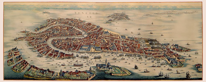 Picture of VENICE PANORAMIC ITALY - MORTIER 1704