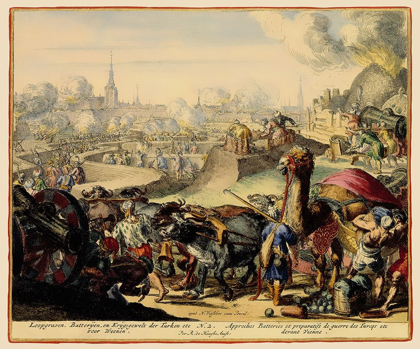 Picture of VIENNA AUSTRIA SIEGE 4 - DEHOOGHE 1683