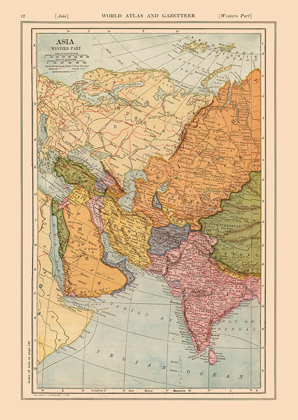 Picture of WESTERN ASIA - REYNOLD 1921