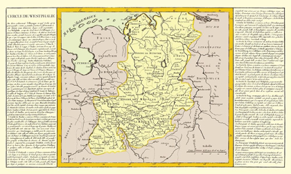 Picture of WESTPHALIA REGION GERMANY - MONDHARE 1787