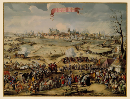 Picture of WISMAR SIEGE MECKLENBURG GERMANY - DEHOOGHE 1675