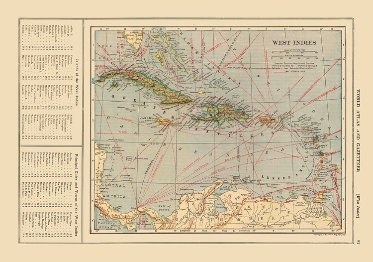 Picture of WEST INDIES - REYNOLD 1921