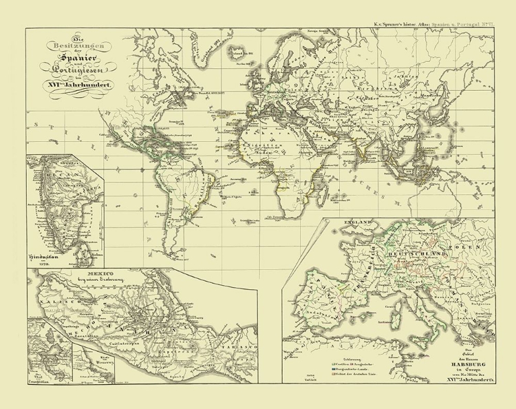 Picture of WORLD - SPRUNER 1854