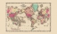 Picture of MERCATOR PROJECTION - JOHNSON 1860