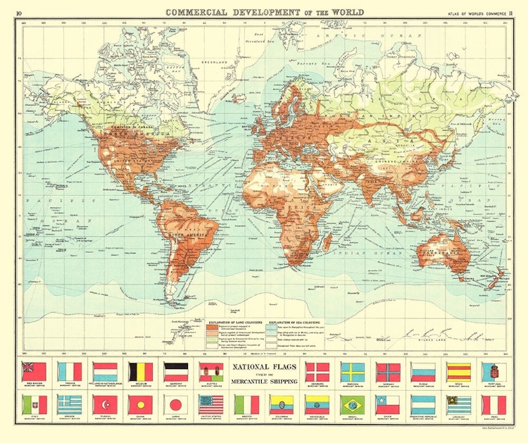 Picture of WORLD COMMERCIAL DEVELOPMENT - NEWNES 1907