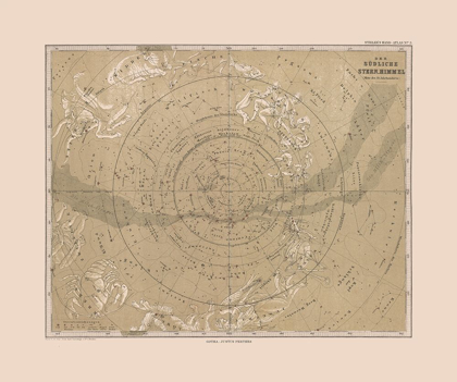 Picture of SOUTHERN SKY - STIELER 1885