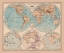 Picture of HEMISPHERES OF EARTH - STIELER 1885