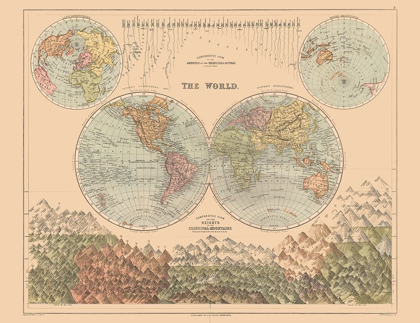 Picture of MOUNTAIN HEIGHTS WORLD - BLACK 1867