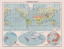 Picture of PHYSICAL PLANISPHERE - SCHRADER 1908
