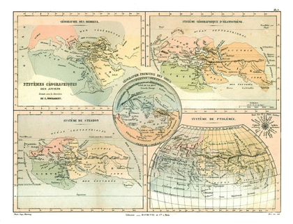 Picture of ANCIENT GEOGRAPHICAL SYSTEMS - CORTAMBERT 1880