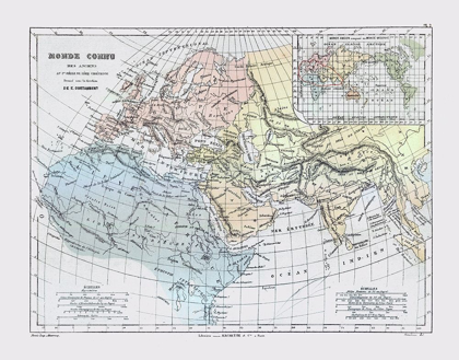 Picture of WORLD SECOND CENTURY AD - CORTAMBERT 1880