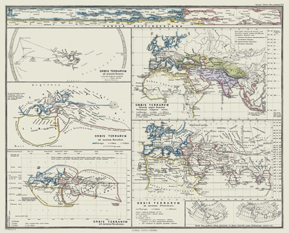 Picture of WORLD AS SEEN BY ANCIENTS - SPRUNER 1865