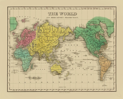Picture of MERCATOR PROJECTION - FINLEY