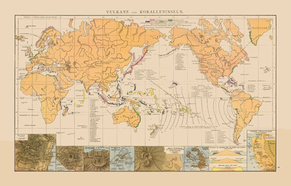 Picture of WORLD VOLCANOS CORAL ISLANDS