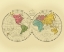 Picture of WESTERN EASTERN HEMISPHERES - GAULTIER 1799