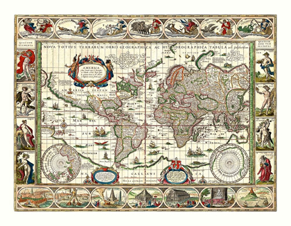 Picture of WORLD AMERICA 1492 TO 1499 - BLEAU