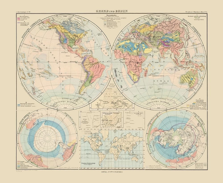 Picture of WORLD - PERTHES 1892