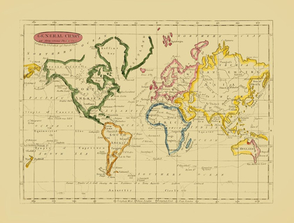 Picture of MERCATOR PROJECTION - SEAMAN