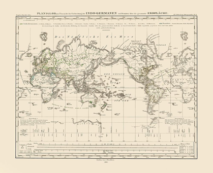 Picture of INDO GERMANS SEMITES WORLD - PERTHES 1846