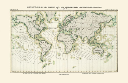 Picture of WORLD 1827 TO 1831 - ERMAN 1841