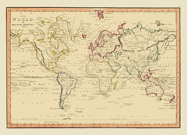 Picture of MERCATOR PROJECTION