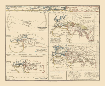 Picture of WORLD AS KNOWN TO ANCIENTS - PERTHES