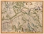 Picture of ZURICH REGION SWITZERLAND - BLAEU 1635