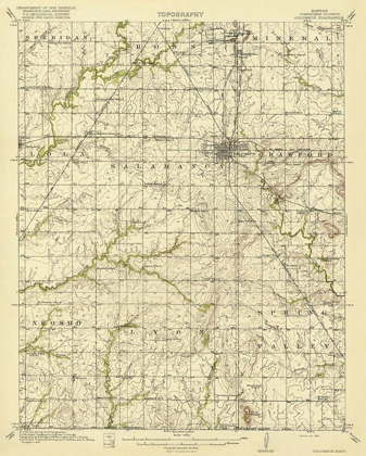 Picture of COLUMBUS KANSAS QUAD - USGS 1918