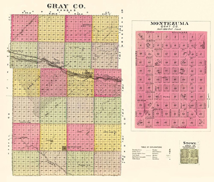 Picture of GRAY KANSAS - EVERTS 1887