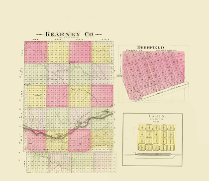 Picture of KEARNEY KANSAS - EVERTS 1887