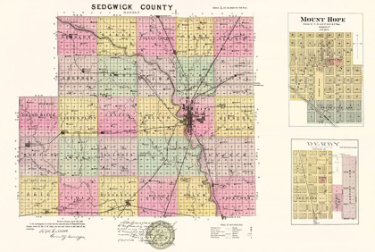 Picture of SEDGWICK KANSAS - EVERTS 1887