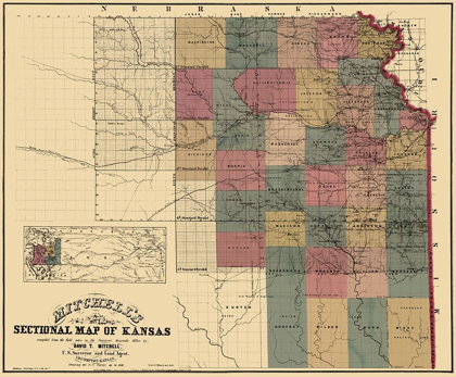 Picture of NORTH EAST KANSAS - MITCHELL 1859