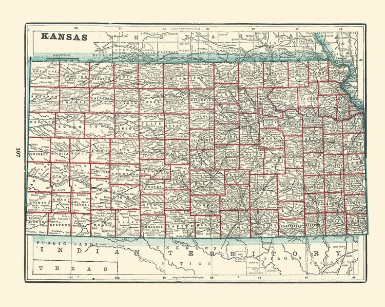 Picture of KANSAS - RATHBUN 1893