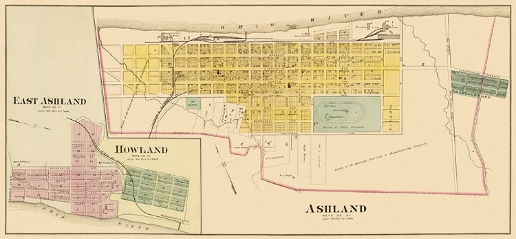 Picture of ASHLAND KENTUCKY - HAYES 1877