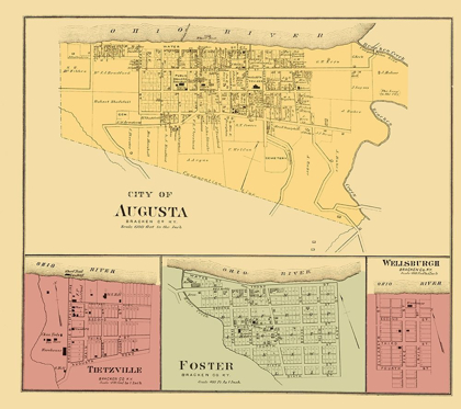 Picture of AUGUSTA, TIETZVILLE, FOSTER, WELLSBURGH KENTUCKY