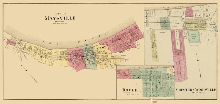 Picture of MAYSVILLE KENTUCKY - GRIFFING 1876