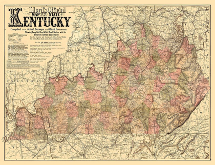Picture of KENTUCKY - LLOYD 1862