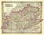 Picture of KENTUCKY, TENNESSEE - COLTON 1856