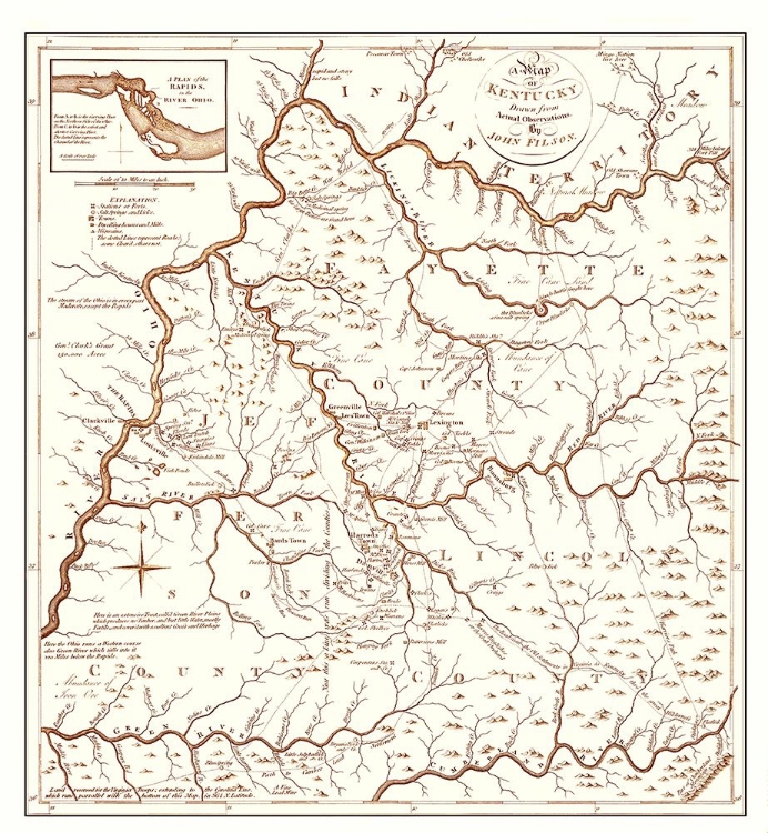 Picture of KENTUCKY - STOCKDALE 1794