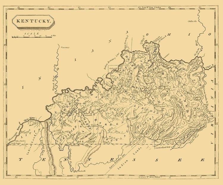 Picture of KENTUCKY - CONRAD 1804