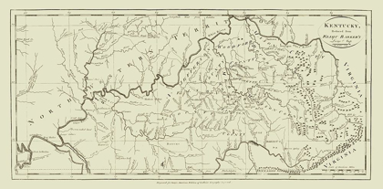 Picture of KENTUCKY - CAREY 1795