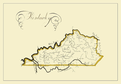 Picture of KENTUCKY - HENSHAW 1823