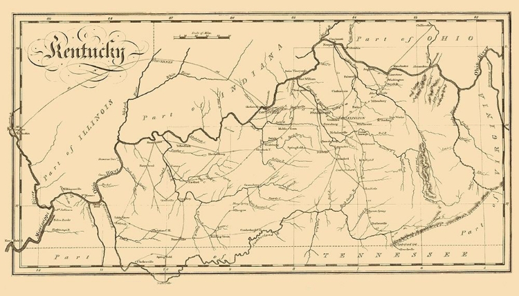 Picture of KENTUCKY - PALMER 1812