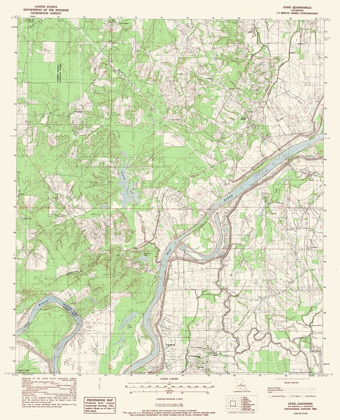 Picture of EFFIE LOUISIANA QUAD - USGS 1983