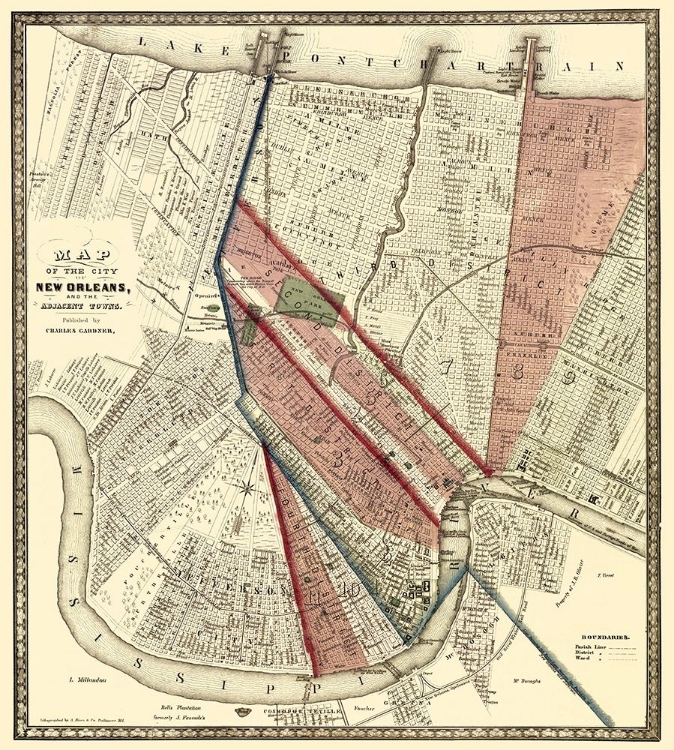 Picture of NEW ORLEANS LOUISIANA - HOEN 1861