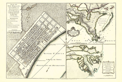Picture of NEW ORLEANS LOUISIANA - JEFFERYS 1759