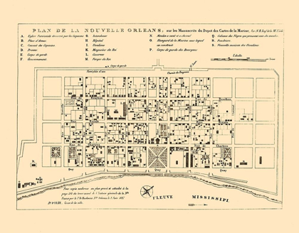 Picture of NEW ORLEANS LOUISIANA - BELLIN 1744