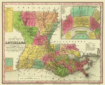 Picture of LOUISIANA - TANNER 1833